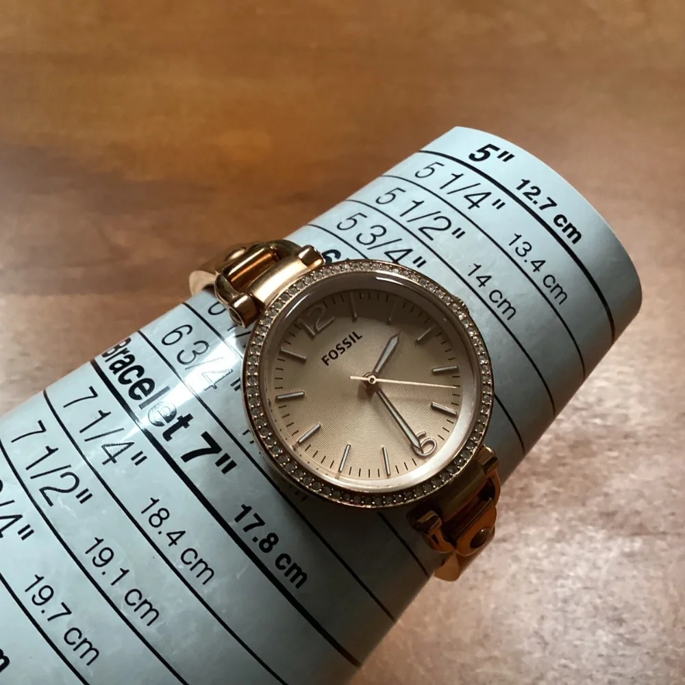 Fossil Georgia Glitz Rose Gold-tone Women’s Watch ES 3226